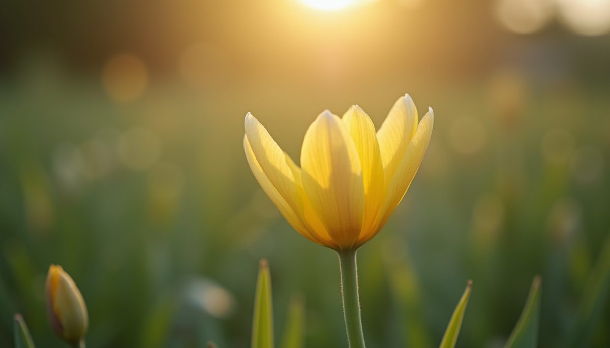 Close-up view of a blooming flower symbolizing personal growth and transformation