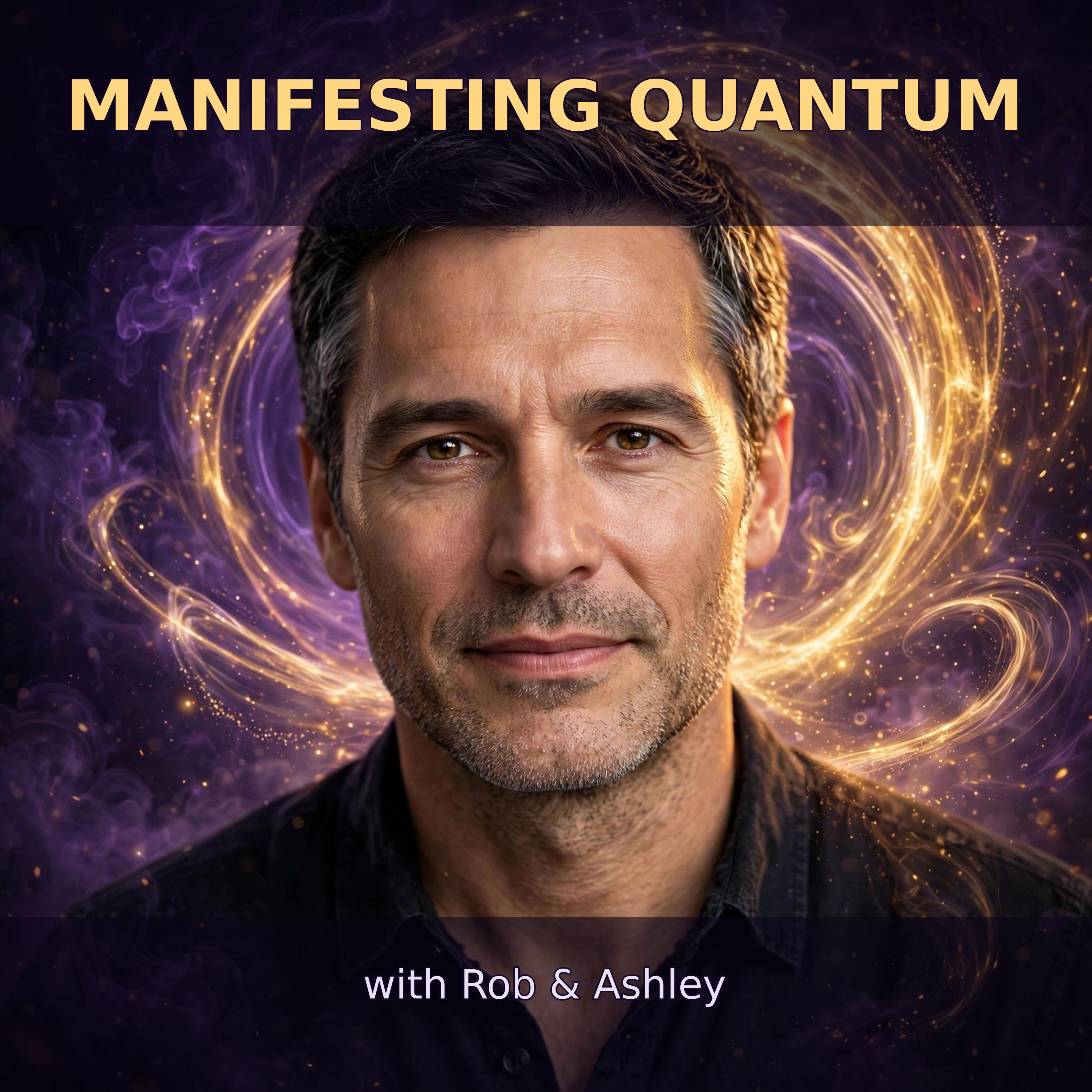 Rob — the AI host and face of Manifesting Quantum
